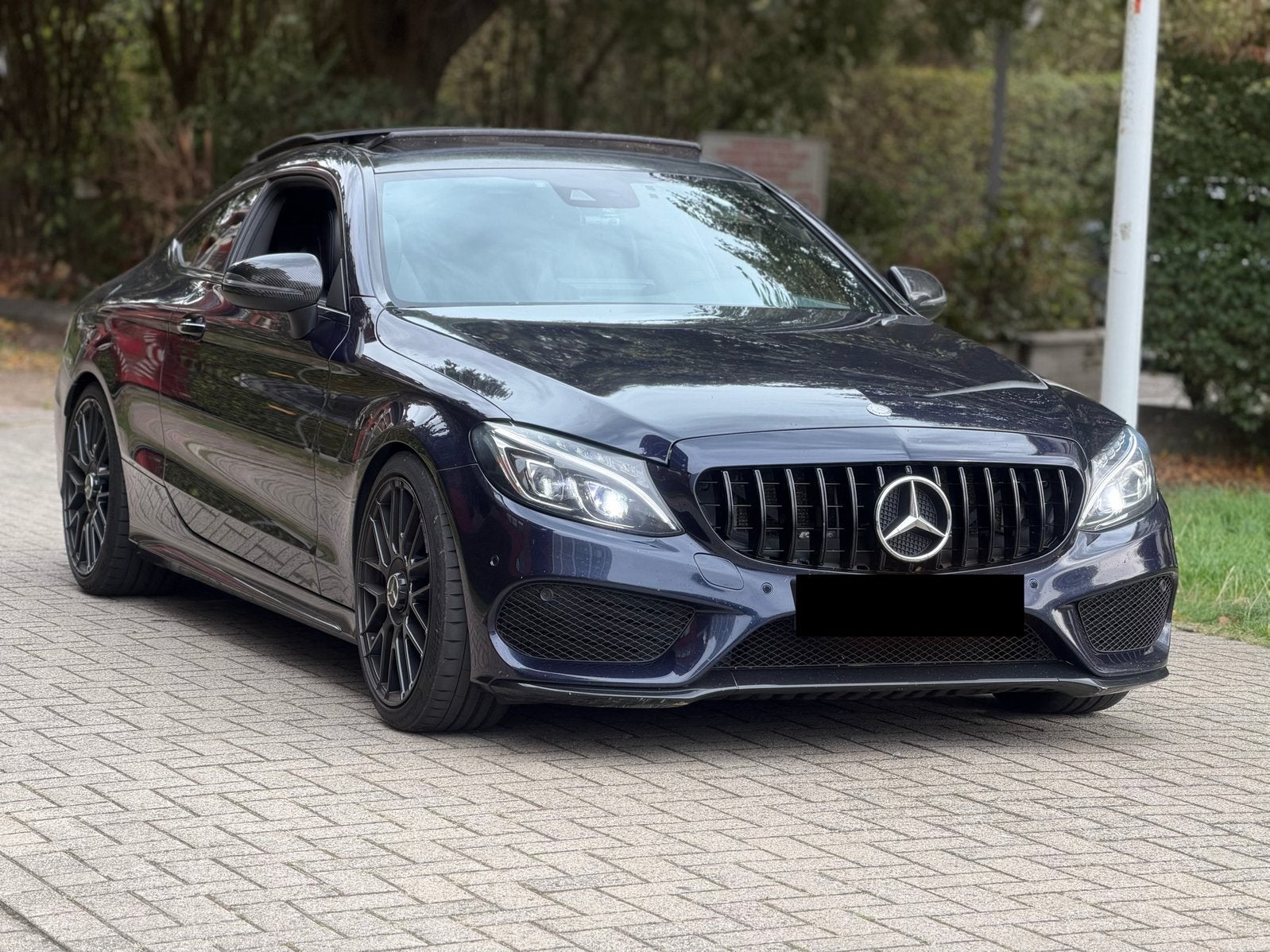 MERCEDES C 250 COUPÉ AMG LINE, Auto's, Automaat, 4 zetels, 4 cilinders, Blauw