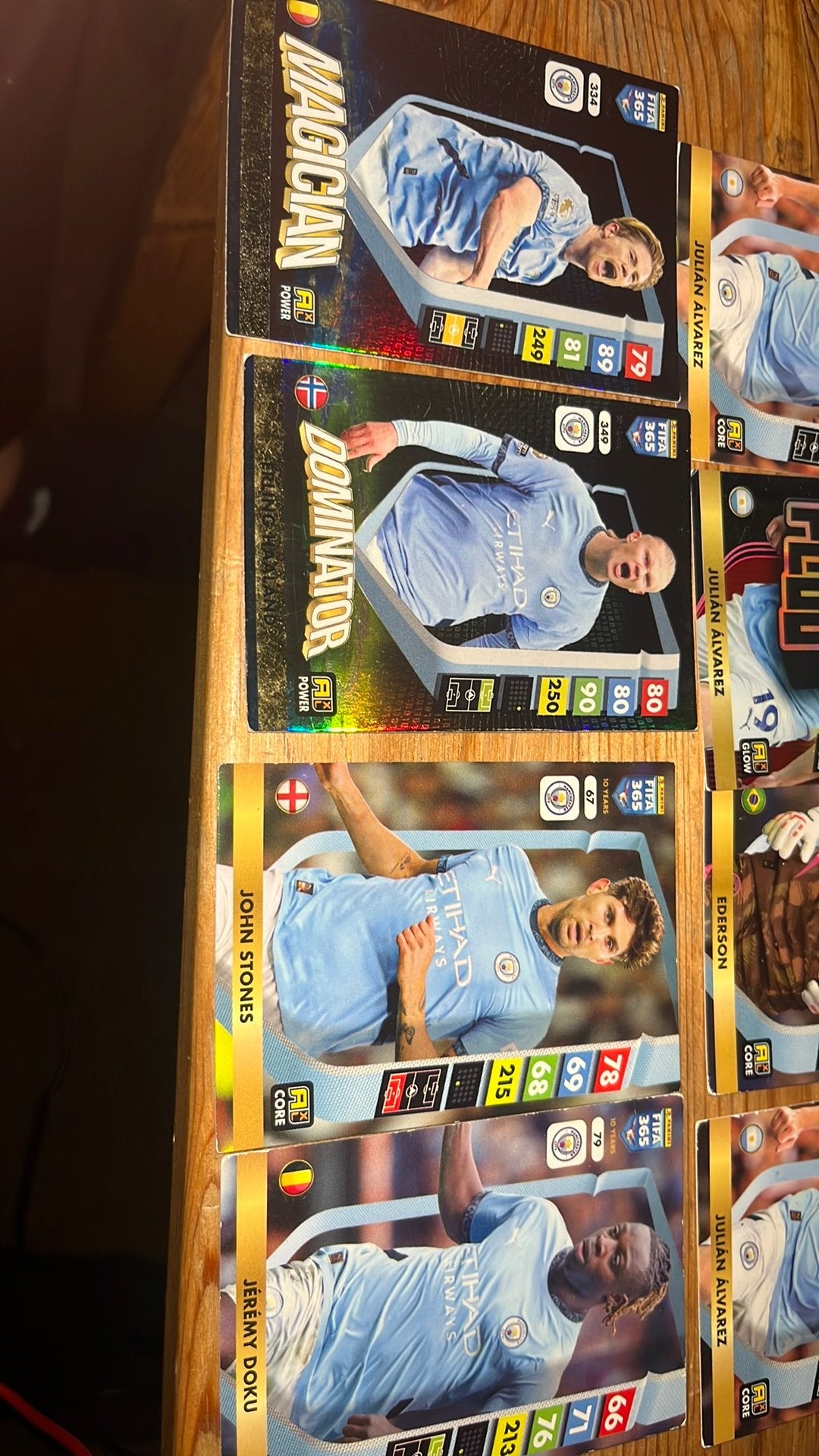 Voetbalkaarten, Ophalen, Nieuw, Meerdere kaarten, Foil