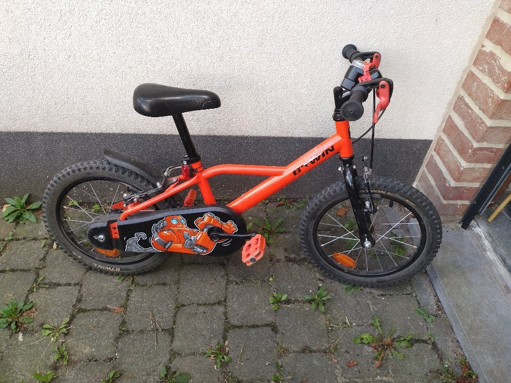 Vélo btwin 16" orange, Vélos & Vélomoteurs, Enlèvement, Autres marques