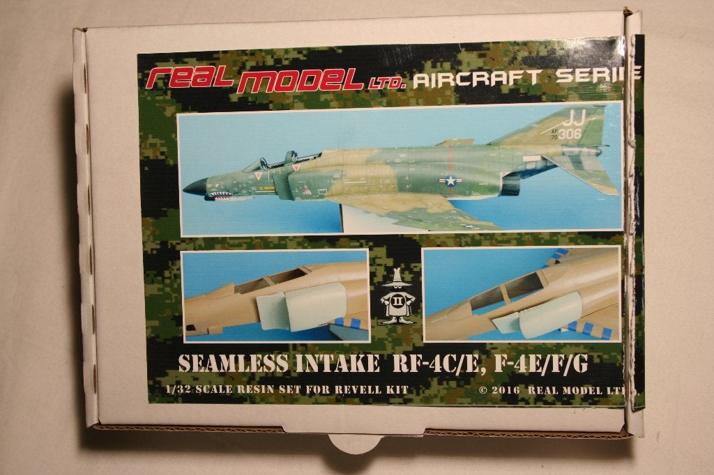 Real Model 32006 1/32 RF-4C/E F-4E/F/G Seamless Intake, Hobby en Vrije tijd, Revell, Ophalen of Verzenden, Zo goed als nieuw, Groter dan 1:72