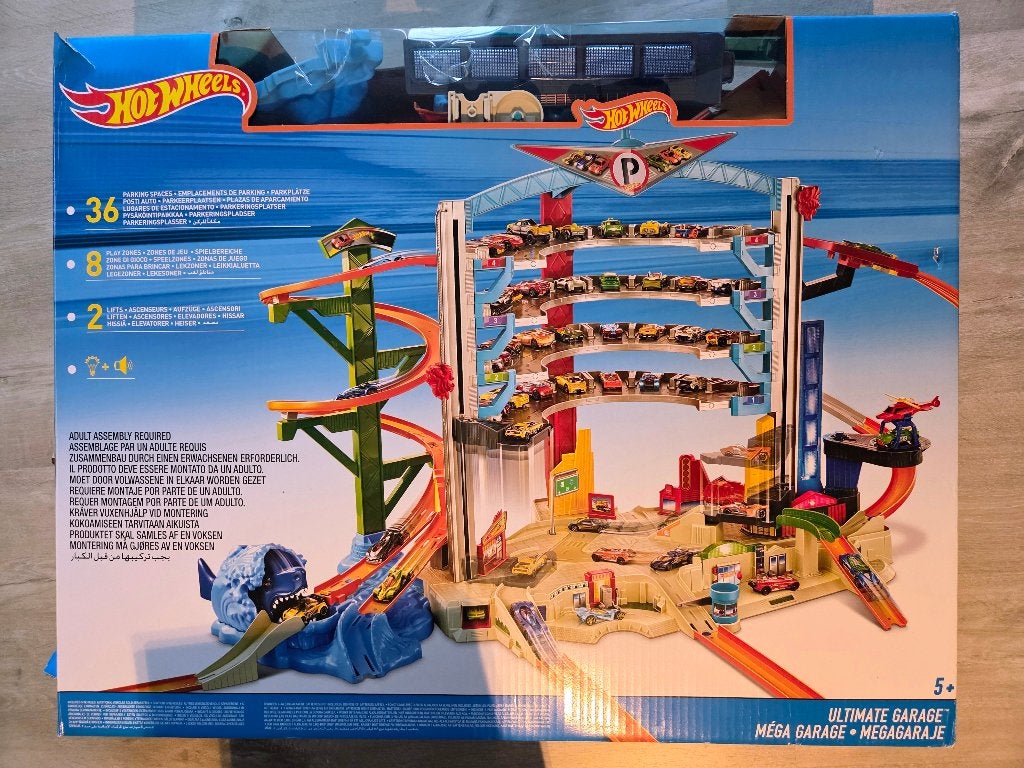 Garage Hot Wheels, Comme neuf, Enlèvement, Circuit, Hot Wheels