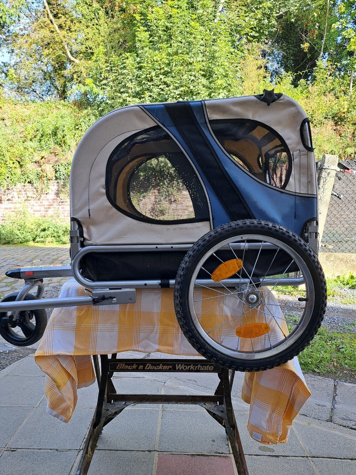 remorque pour chien, Enlèvement, Utilisé, Poussette pour chien