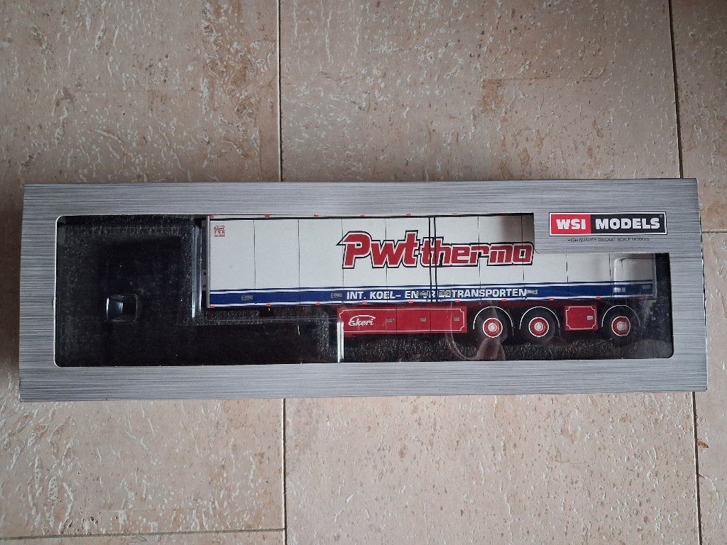 Wsi PWT Thermo trailer, Hobby en Vrije tijd, Modelauto's | 1:50, Ophalen of Verzenden, Nieuw, Bus of Vrachtwagen, Wsi