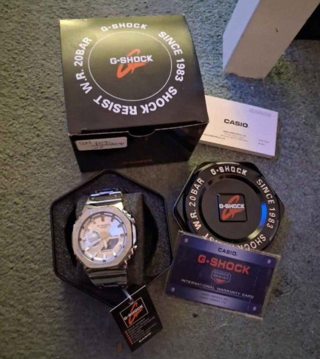 Casio G-Shock nieuw in doosje, Staal, Polshorloge, Nieuw, Ophalen of Verzenden
