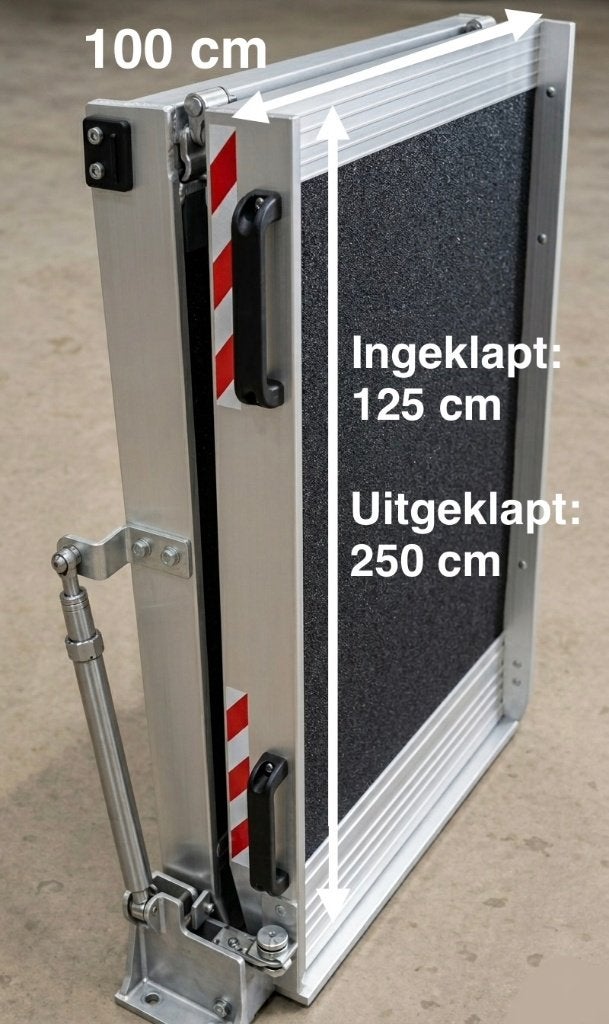 Oprijplaten Altec 260x100 Rampe Scootmobiel Rolstoel, Auto diversen, Autogereedschap, Ophalen of Verzenden, Zo goed als nieuw