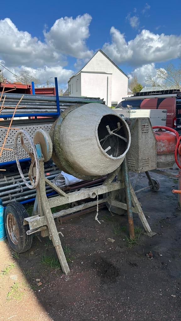 Zware Betonmolen, Ophalen, Gebruikt