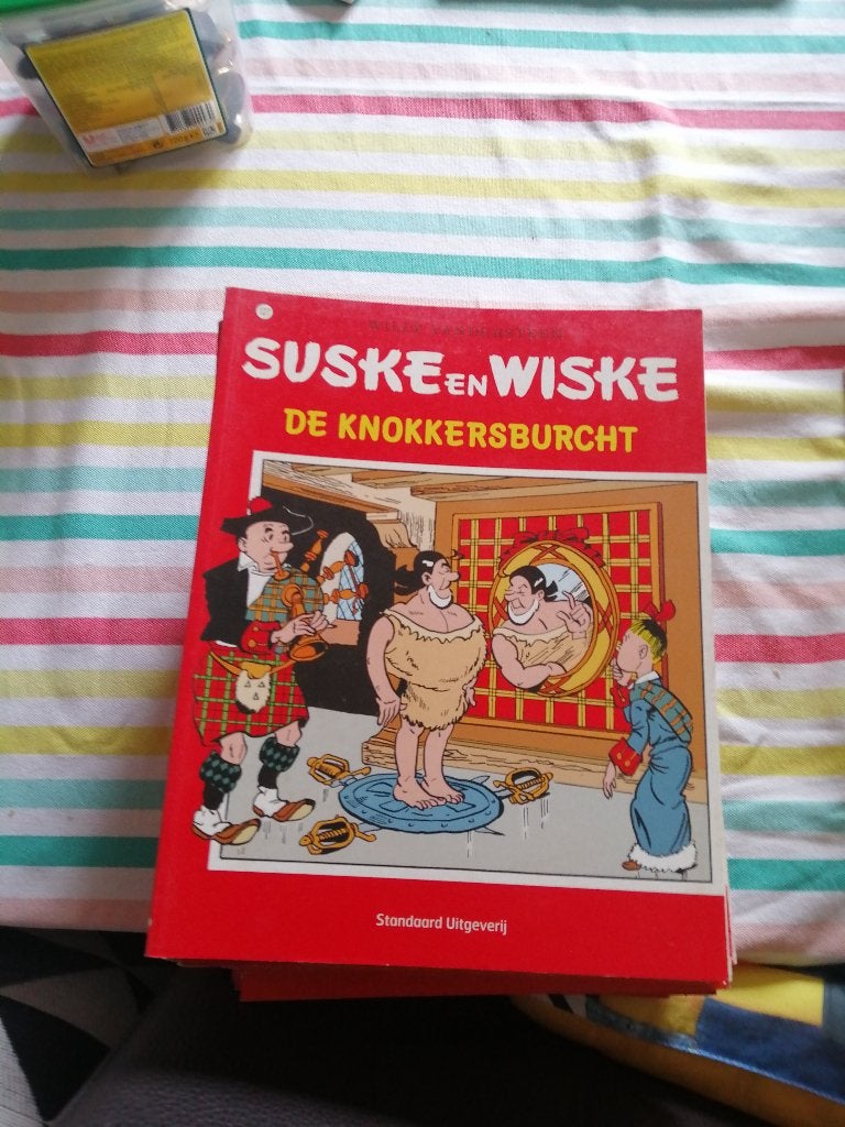Suske en wiske oude cover strips deel 7, Meerdere stripboeken, Ophalen of Verzenden, Gelezen, Willy vandersteen