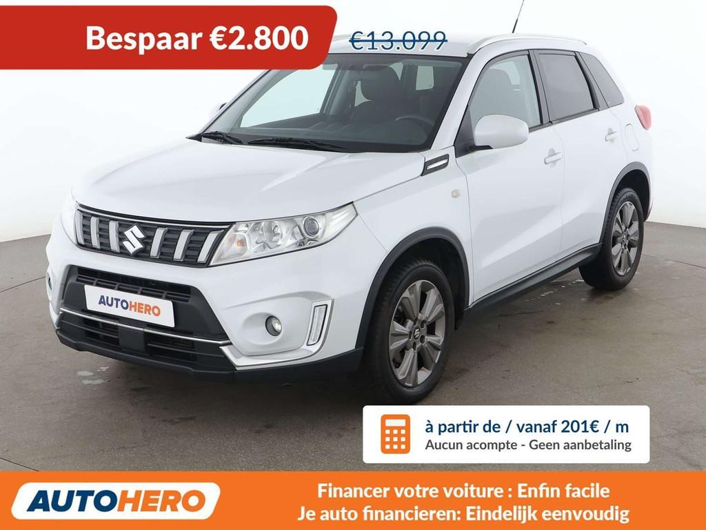 Suzuki Vitara 1.0 BoosterJet Comfort (bj 2018), Voorwielaandrijving, 1160 kg, Stof, Startonderbreker