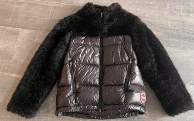 Colmar 100%donsjas zwart L, Kleding | Dames, Ophalen of Verzenden, Zo goed als nieuw, Maat 42/44 (L), Zwart