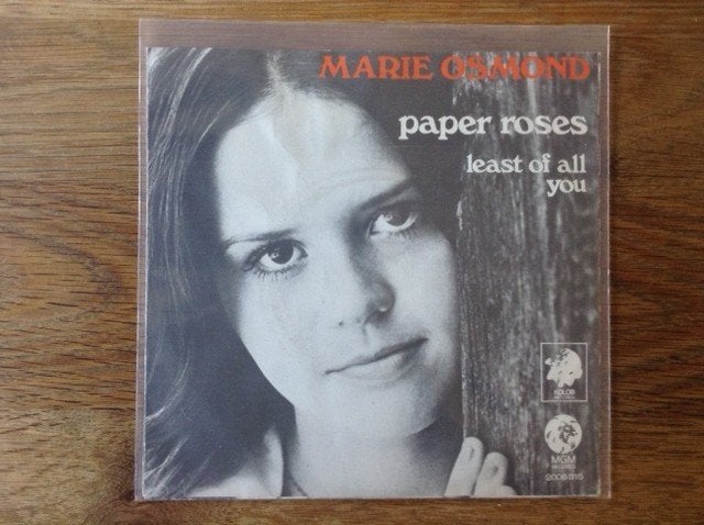 single marie osmond, Enlèvement ou Envoi, Pop, Housse de protection extérieure, 7 inch