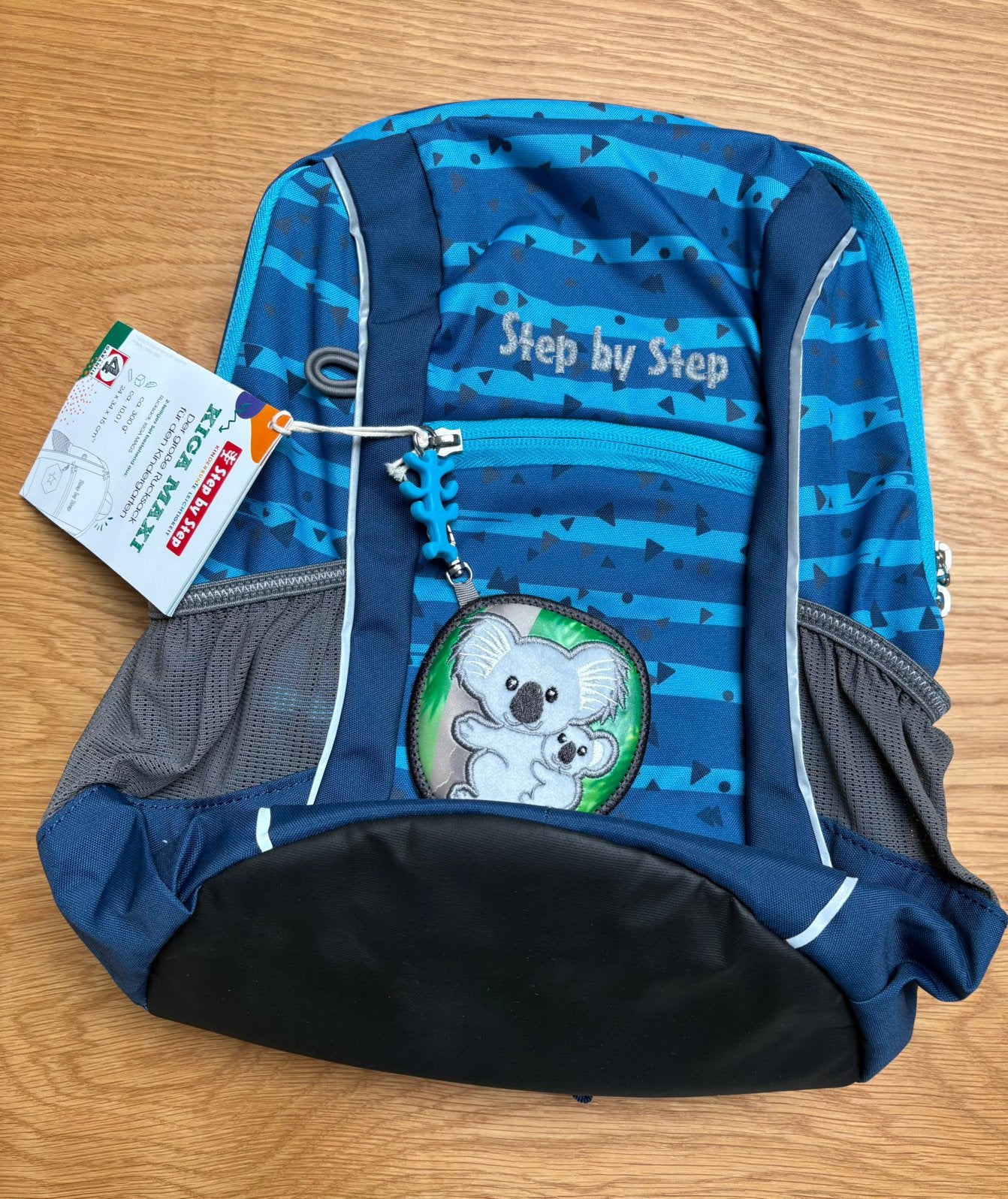 Step by Step Rugzak Kiga Maxi Backpack 10L Koala Coco Blauw, Handtassen en Accessoires, Tassen | Rugtassen, Ophalen, Nieuw