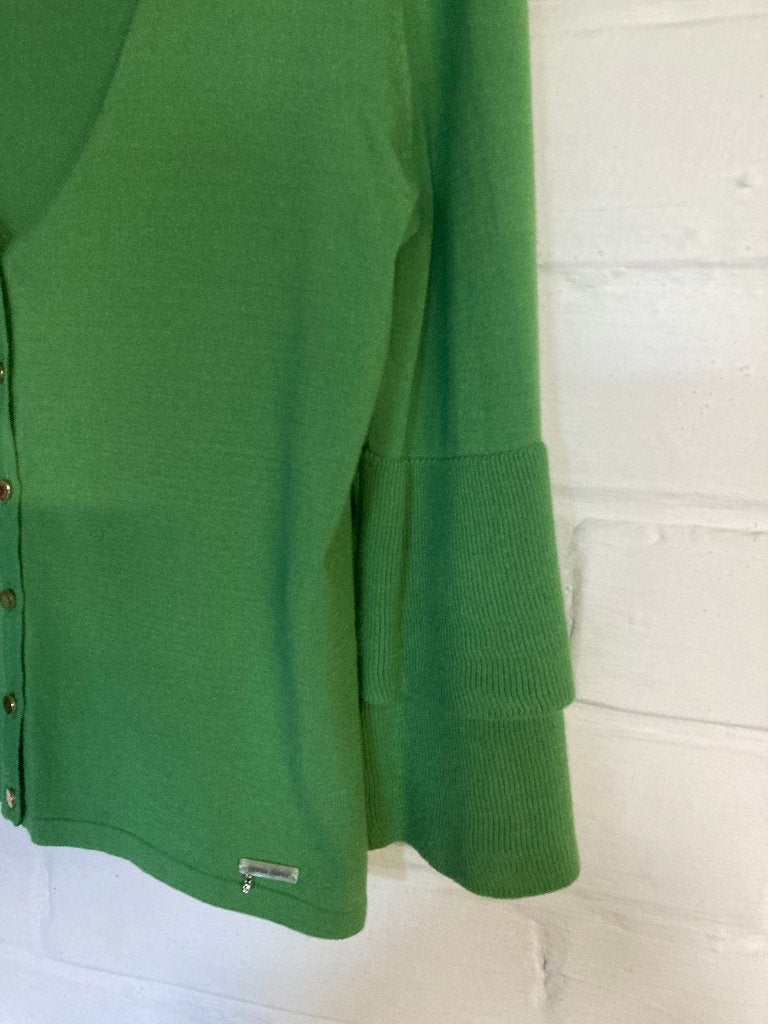 Groene cardigan met 3/4 mouw, Marie Mero, maat 38, Maat 38/40 (M), Marie Méro, Ophalen of Verzenden, Zo goed als nieuw