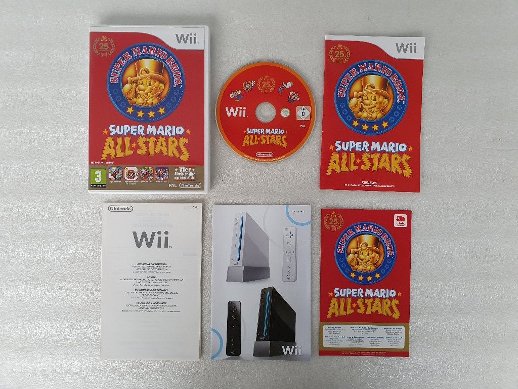Nintendo Wii: Super Mario All-Stars, Games en Spelcomputers, Ophalen of Verzenden, Gebruikt
