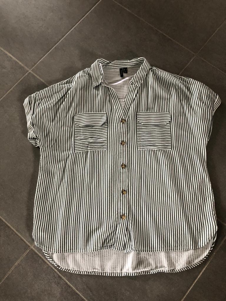 Vero Moda, maat L, Kleding | Dames, Blouses en Tunieken, Ophalen of Verzenden, Zo goed als nieuw, Maat 42/44 (L), Wit
