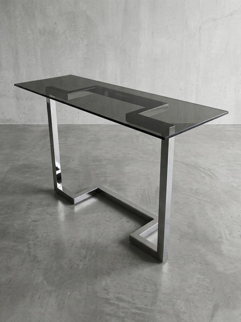 Belgo Chrom Vintage Design Consoletafel / Wandtafel, Enlèvement, Comme neuf