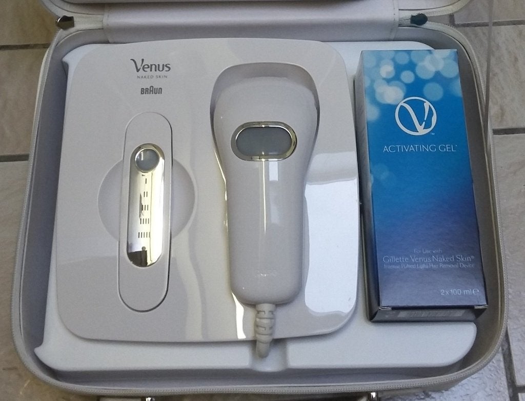 épilateur à lumière pulsée intense Braun Venus Naked Skin, Enlèvement, Utilisé, Rasage ou Épilation