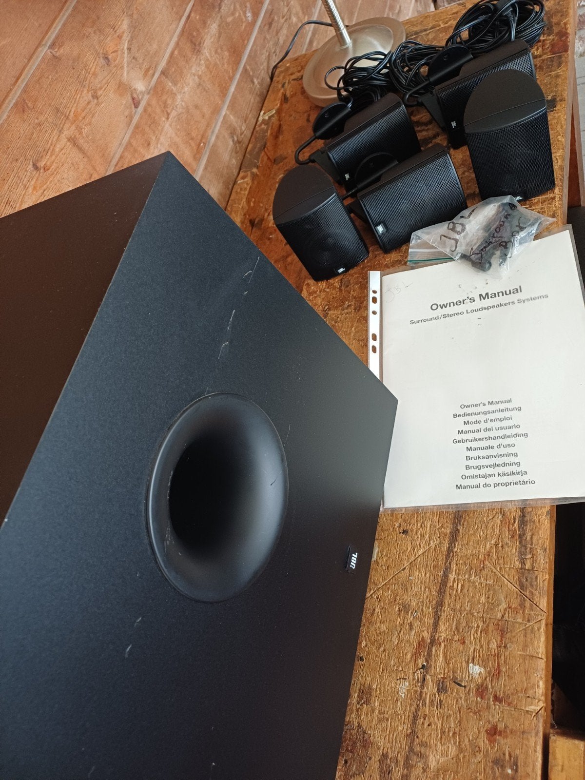 surround systeem JBL voor stereo of TV, Audio, Tv en Foto, Ophalen, JBL