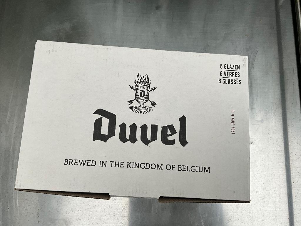 Duvel degusteerglaasjes, Ophalen of Verzenden, Nieuw, Glas of Glazen, Duvel