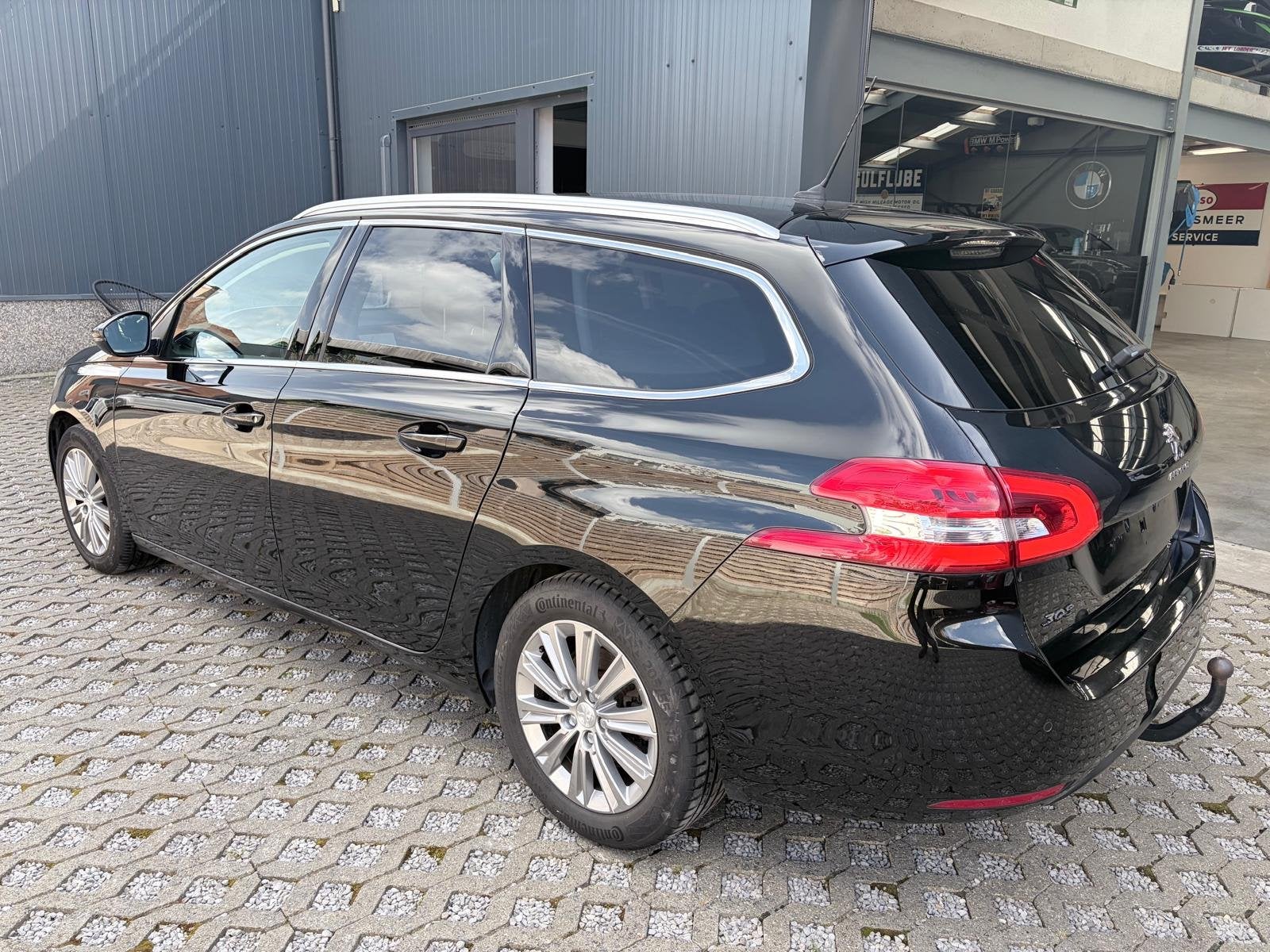 Peugeot 308 SW 1.2 PURETECH 130 S&S EAT8 ALLURE PACK 5D, Automaat, Zwart, Leder, 5 deurs