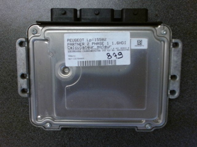 Boitier moteur Peugeot Partner  1.6HDi 66kw 9664843780 (879), Enlèvement, Utilisé, Peugeot