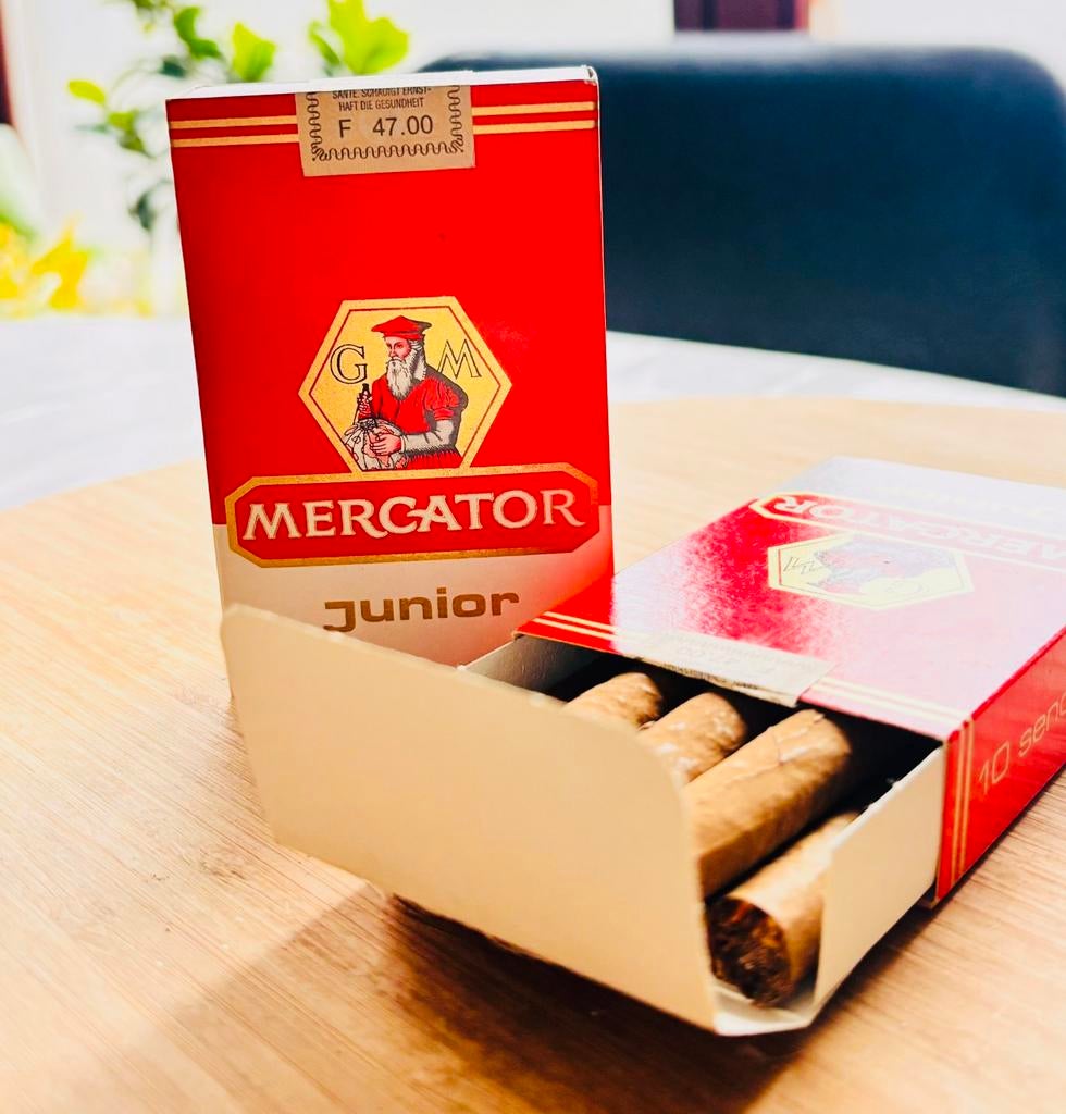 Mercator Junior Red sigaren, Ophalen of Verzenden, Zo goed als nieuw