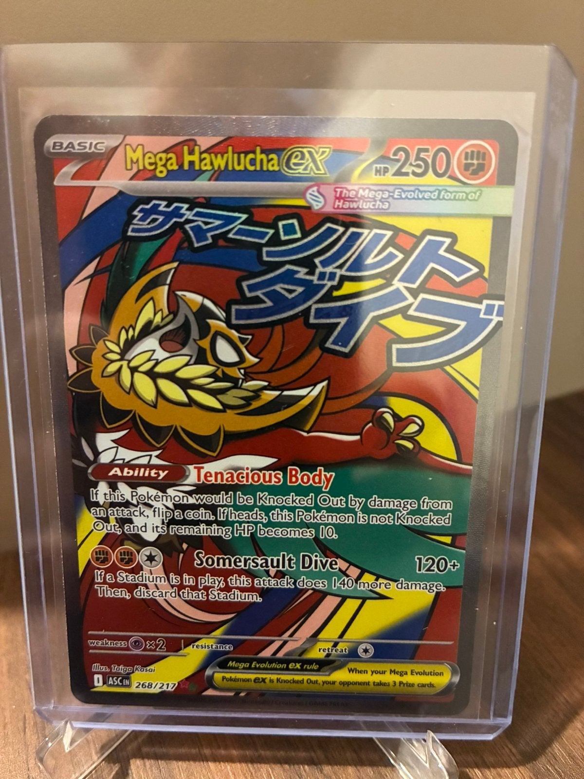 Pokémon mega hawlucha ex ascended heroes, Enlèvement ou Envoi, Comme neuf, Booster