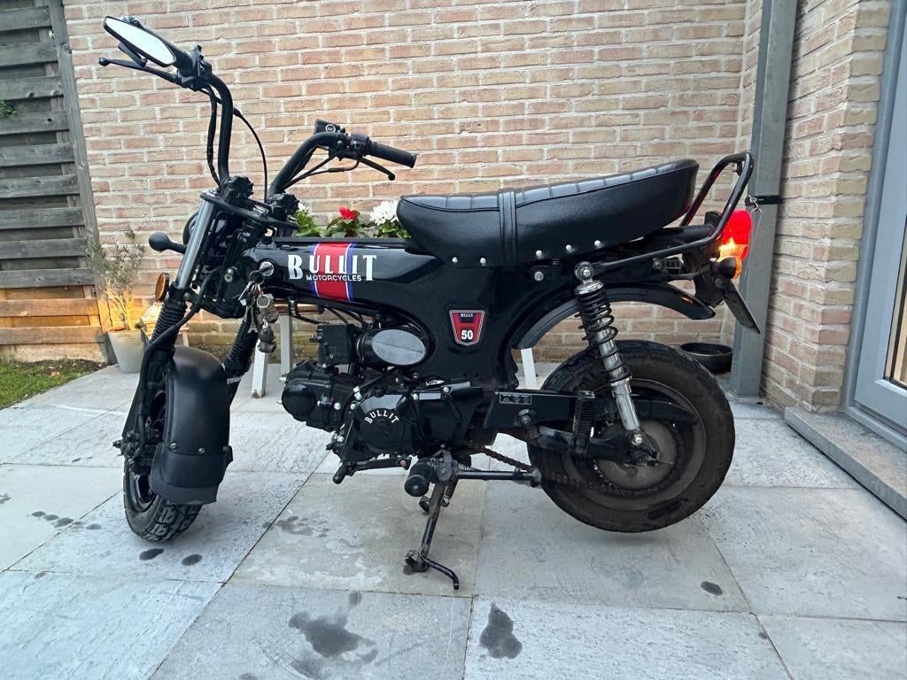 À vendre : Bullit Heritage 50cc (B), Autres modèles, 4 vitesses, Comme neuf, Classe B (45 km/h)