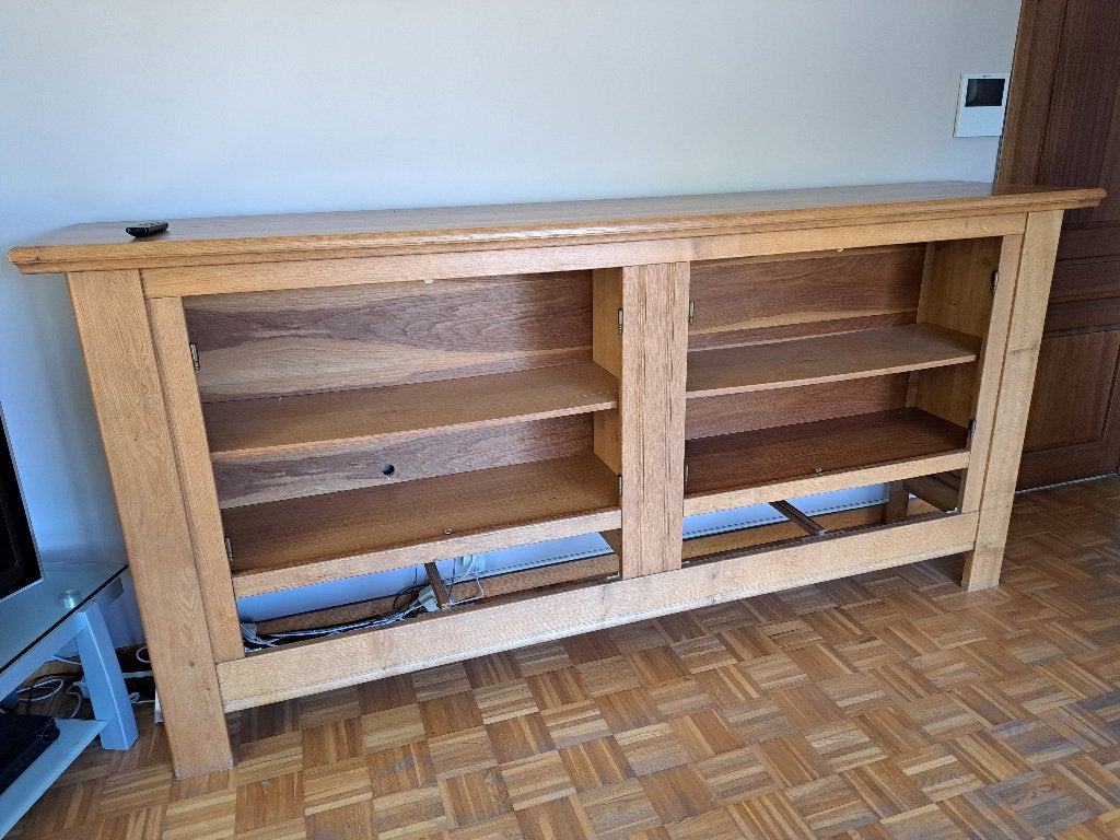 Dressoir + barkast, Huis en Inrichting, Ophalen, Gebruikt, Klassiek, Eikenhout