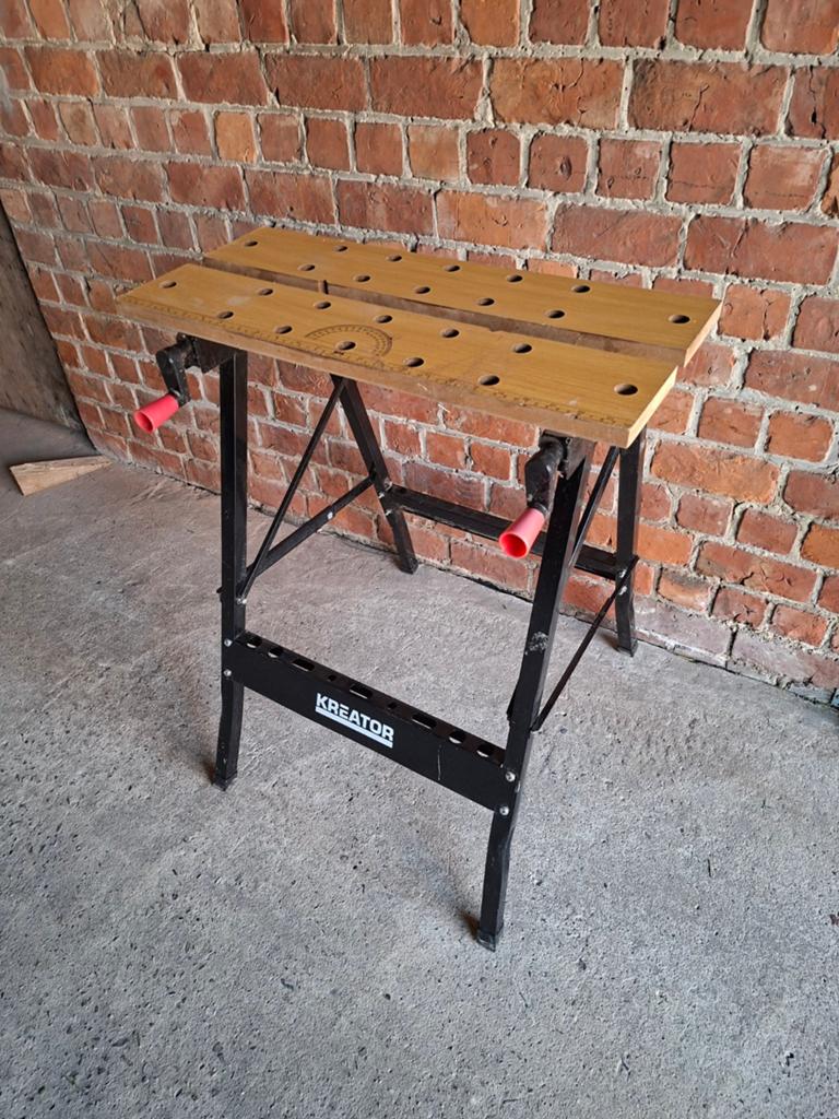 Workmate werkbank, Doe-het-zelf en Bouw, Werkbanken, Ophalen, Zo goed als nieuw, Minder dan 70 cm, Inklapbaar
