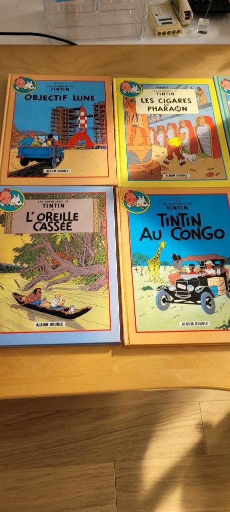 BD Tintin, Livres, Plusieurs BD, Enlèvement, Utilisé, Hergé