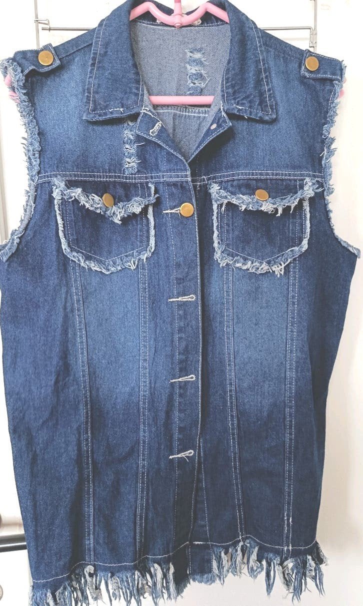 Veste femme en jeans taille L