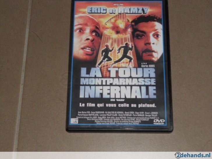 dvd original La Tour Montparnasse, Enlèvement ou Envoi, Utilisé, Français, Comédie d'action
