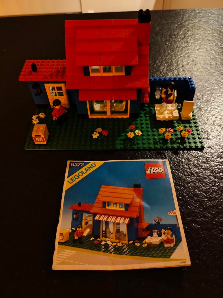 Lego townhose 6372 compleet met boekje, Ophalen of Verzenden, Gebruikt, Complete set, Lego