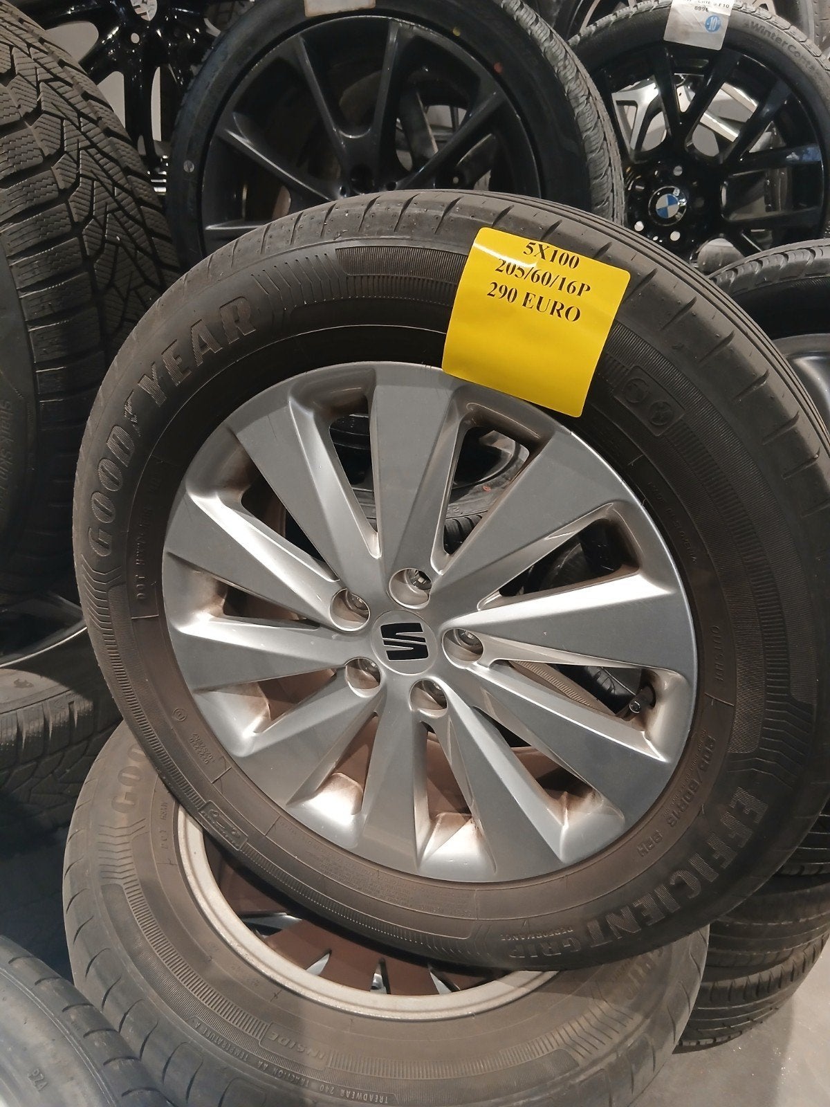 Kit OEM Seat Jantes 16’́ + Pneus 290€, Autos : Pièces & Accessoires, Pneus & Jantes, -, 16 pouces, Véhicule de tourisme, Pneus été
