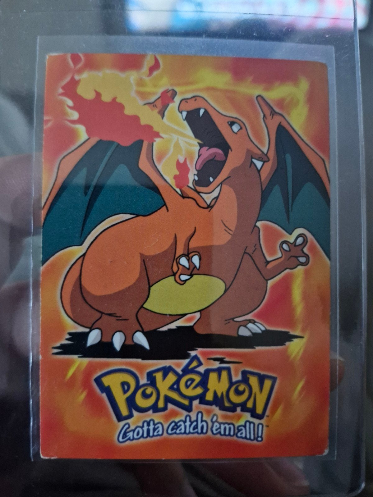 1999 Topps Pokémon The Movie Edition Charizard kaart, Enlèvement ou Envoi