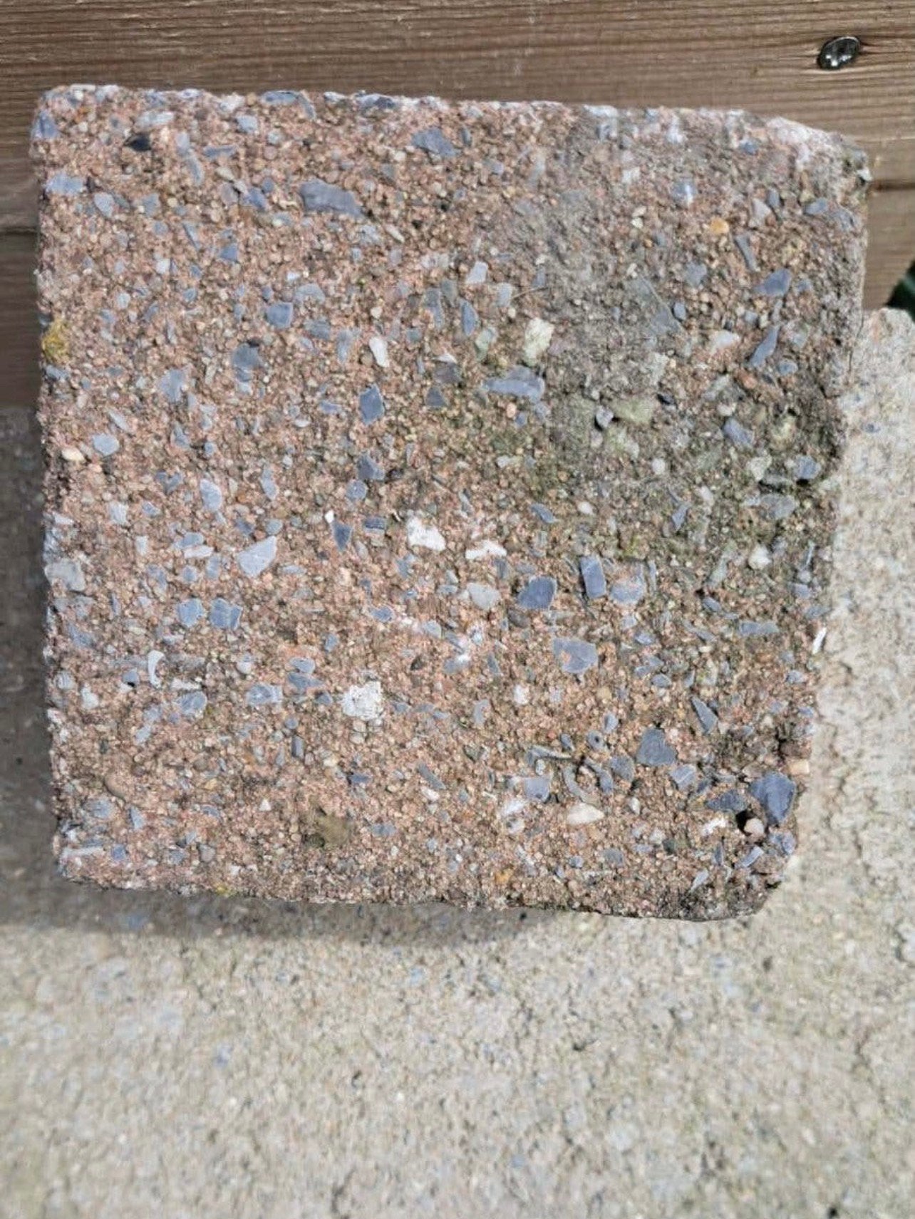 Pavé tegula 10x10 x5, Jardin & Terrasse, Enlèvement, Comme neuf