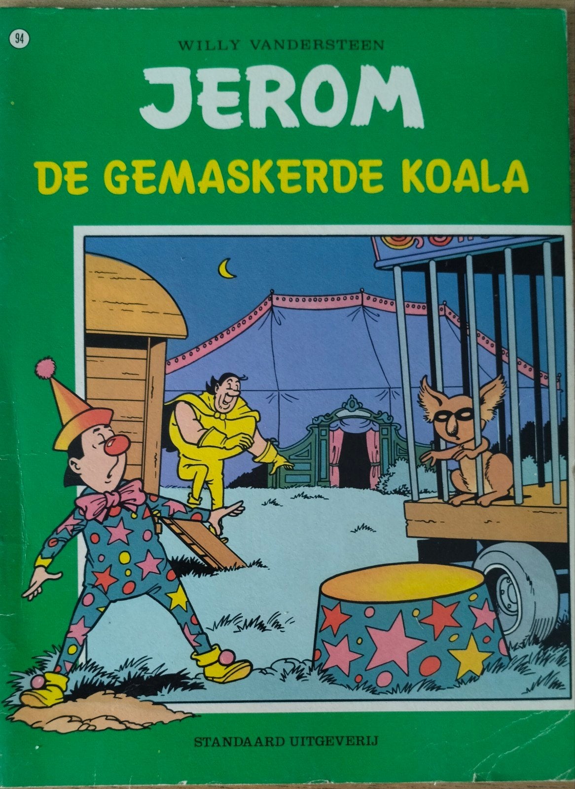 Jerom - 94 - De gemaskerde Koala, Ophalen