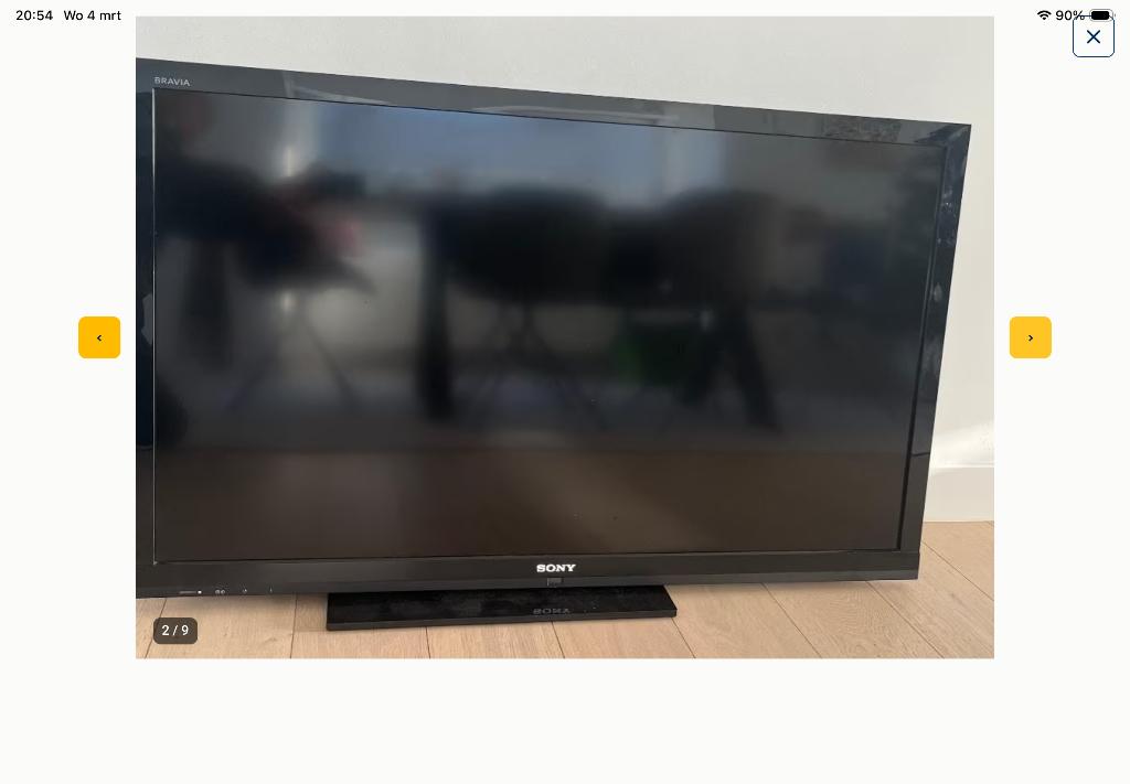Tv sony, Enlèvement, Comme neuf, LCD, Sony