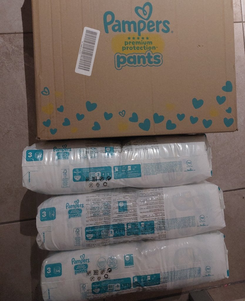 Pampers pants taille 3, 192 pièces, Enlèvement, Neuf