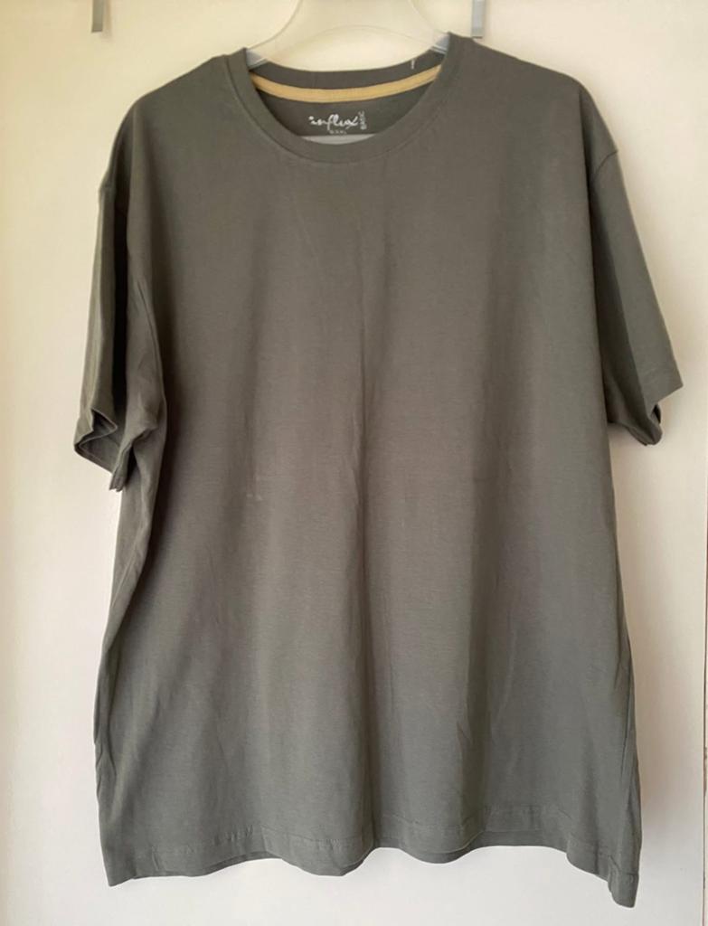 Kakigroen T-shirt voor heren Inlux Basic maat XXL small, Ophalen of Verzenden, Zo goed als nieuw