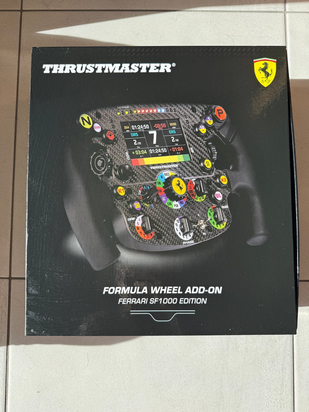 SF1000 Thrustmaster Ferarri Wheel, Ophalen, Zo goed als nieuw