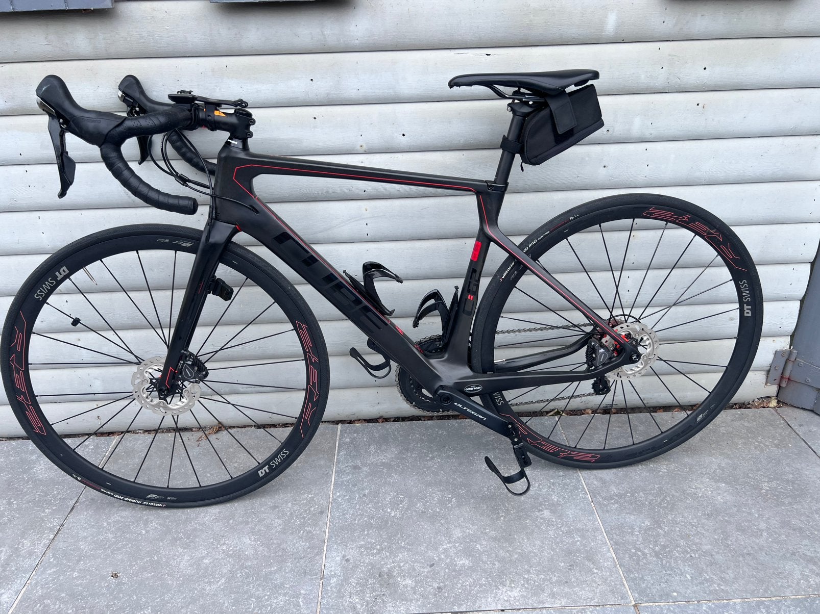Koersfiets Cube, Carbon, Zo goed als nieuw, Meer dan 20 versnellingen, Schijfrem