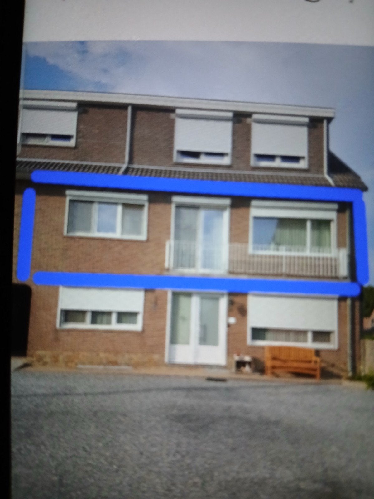 appartement te koop Heers.1ste verdiep met lift en trap