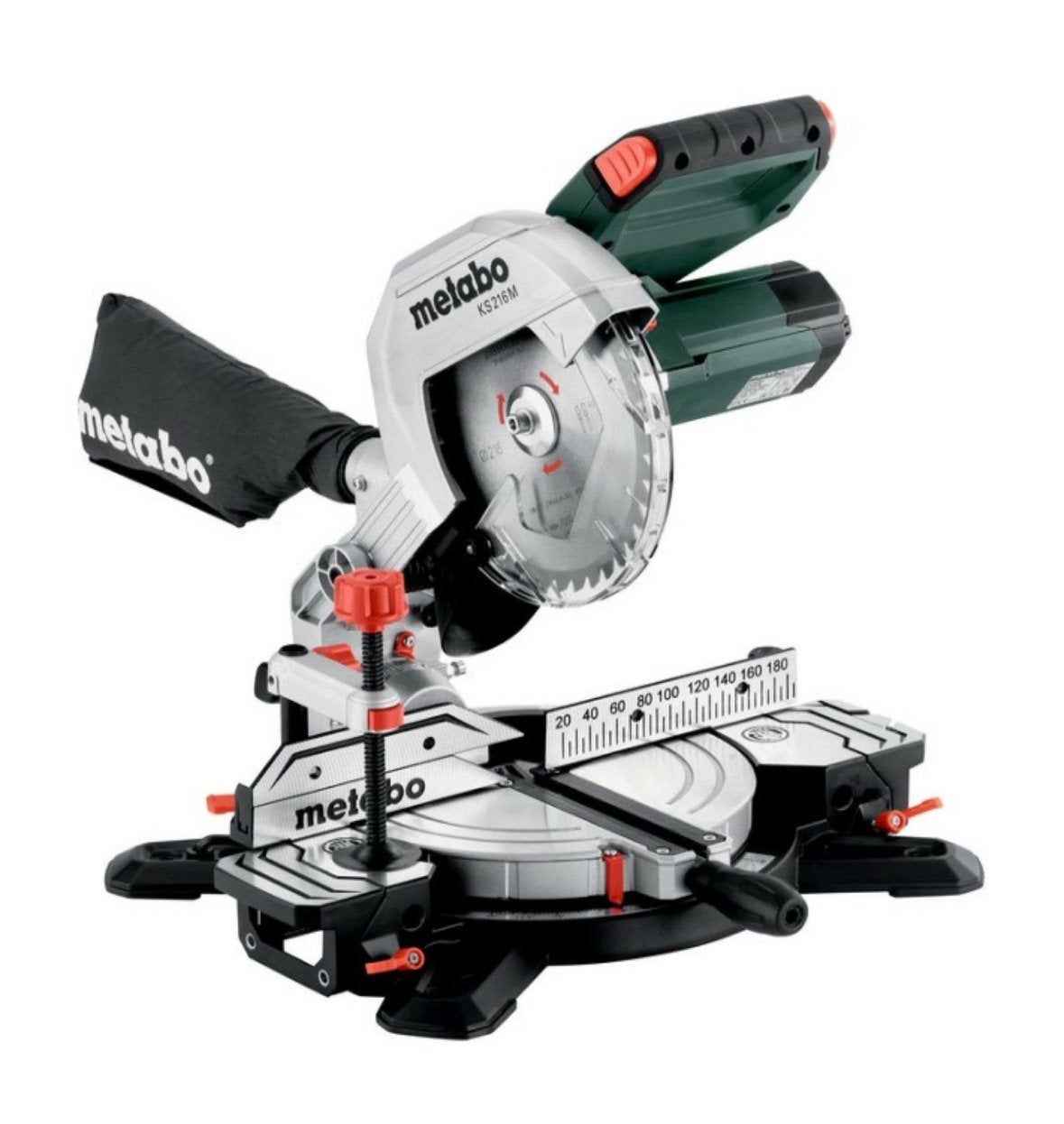 Metabo KS216M, Doe-het-zelf en Bouw, Ophalen, Nieuw, Afkortzaag, 30 tot 70 mm