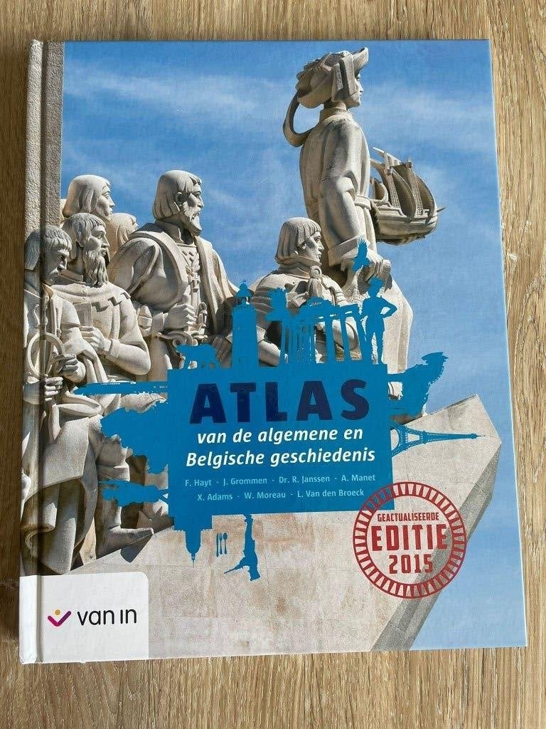 Atlas van de algemene en Belgische geschiedenis, Ophalen, Nieuw, Hoger Onderwijs, Van In