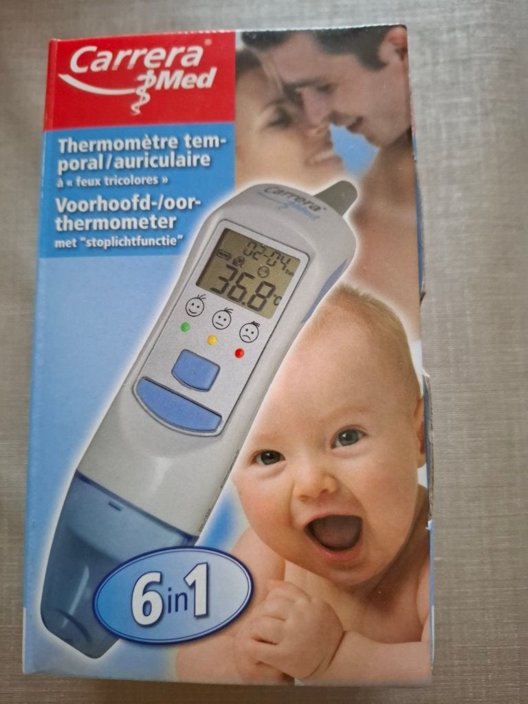 Koortsthermometer, Ophalen of Verzenden, Zo goed als nieuw, Overige typen
