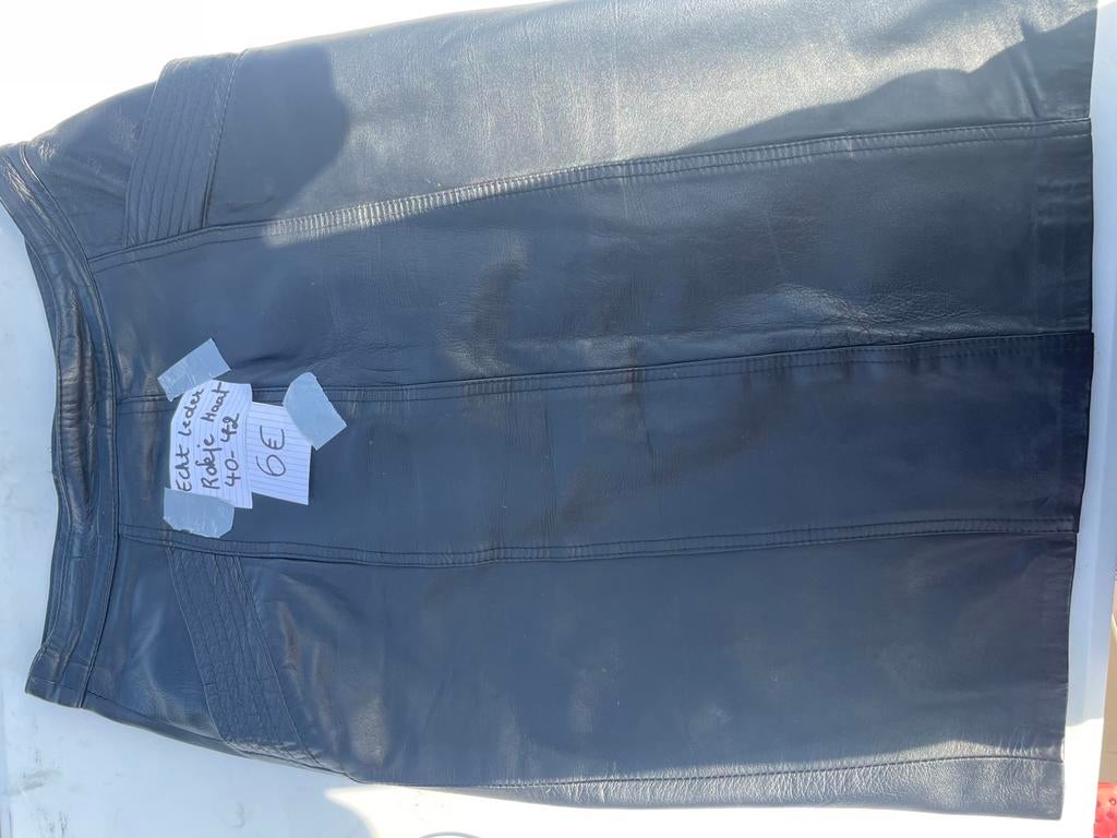Lederen rok, Kleding | Heren, Broeken en Pantalons, Ophalen, Zo goed als nieuw