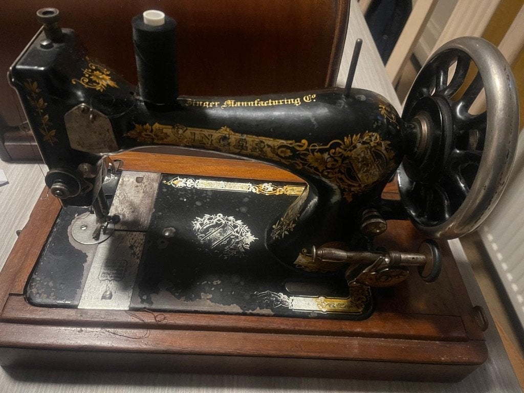 Singer antiek naaimachine Goede staat, Enlèvement, Utilisé, Machine à coudre, Singer