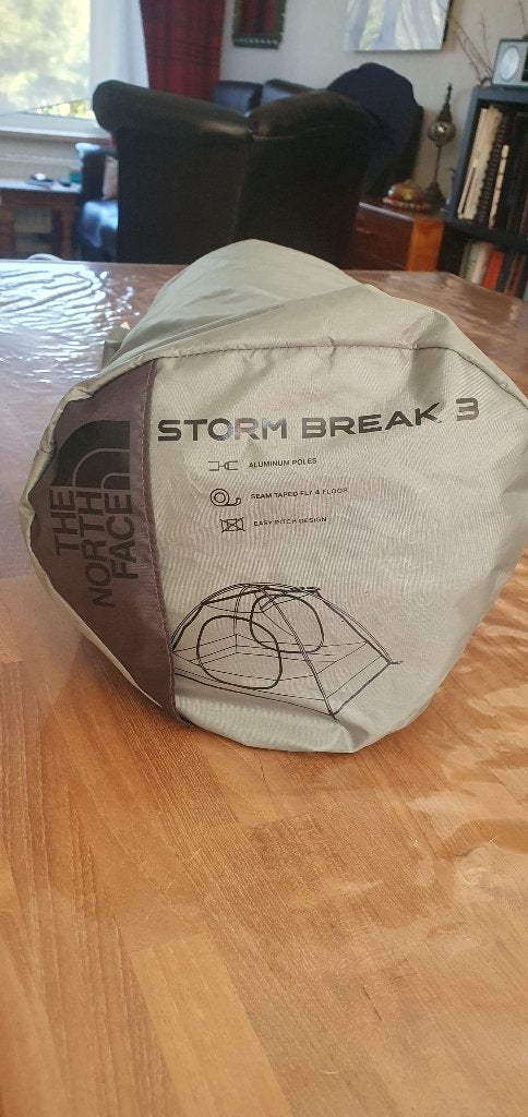 Tante storm break 3 northface, Enlèvement