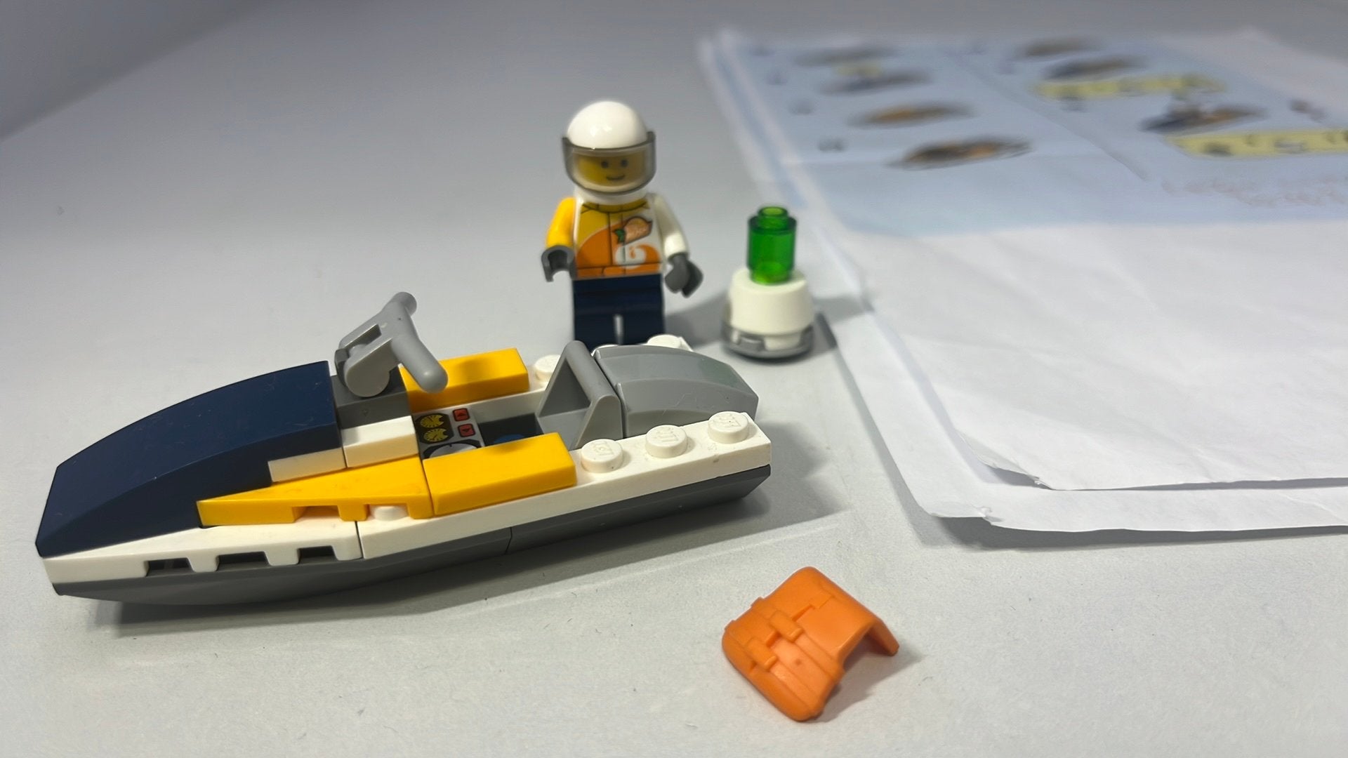 Lego City 30363 Raceboot, Ophalen of Verzenden, Zo goed als nieuw, Lego, City